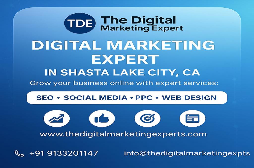 Digital Marketing Expert in Shasta Lake City