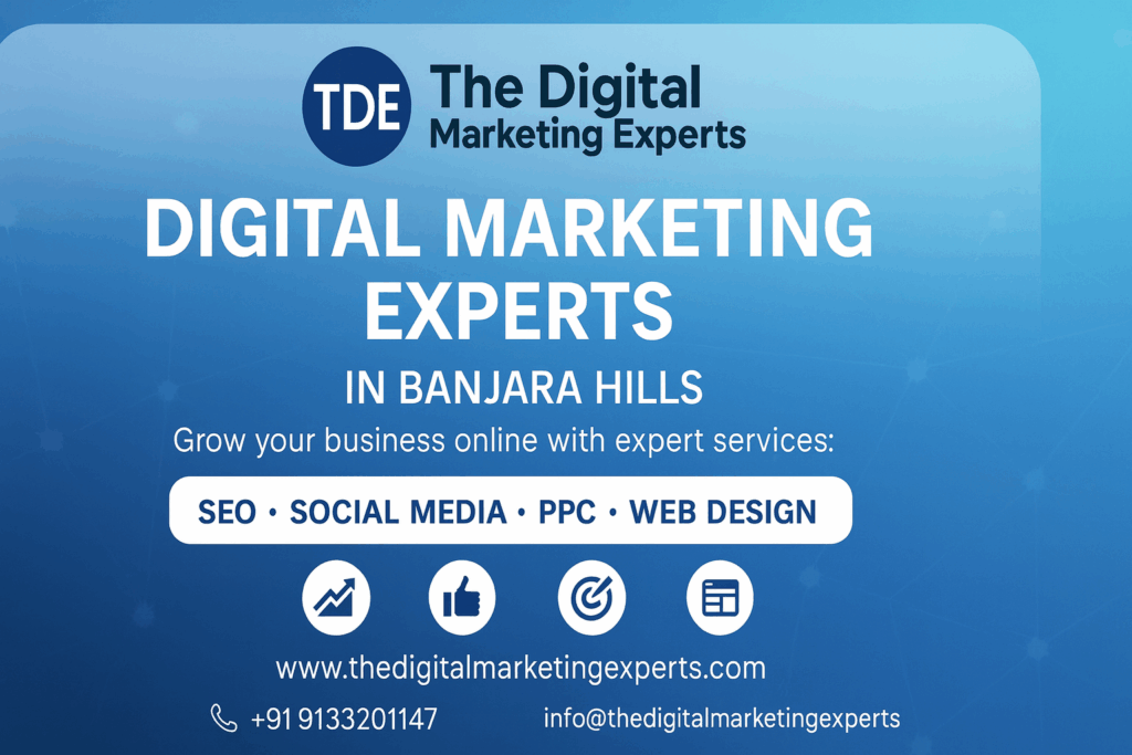 Digital marketing Experts in Banjara Hills