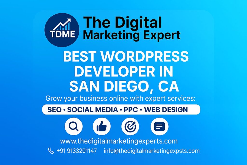 Best WordPress Developer in San Diego