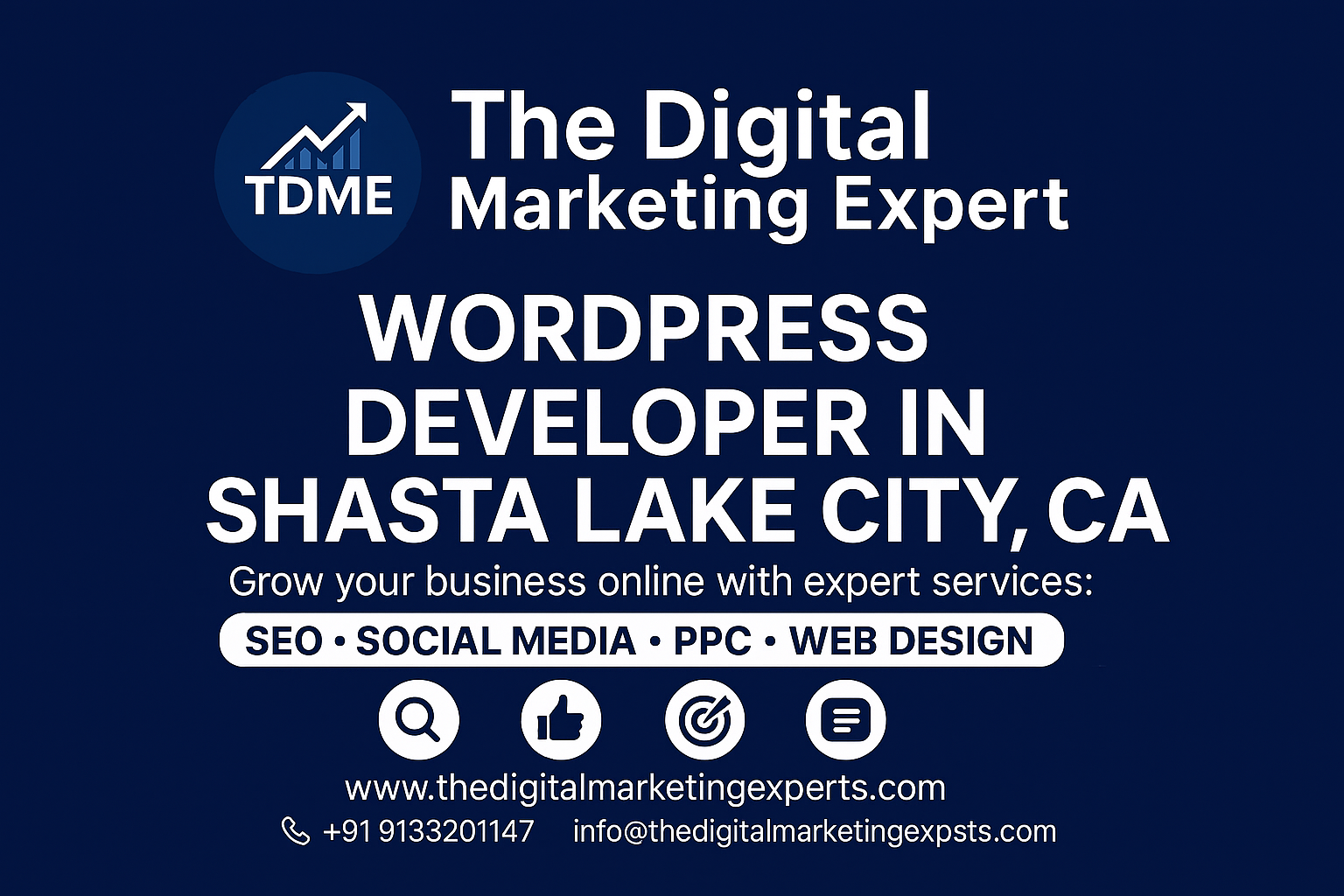 WordPress Developer in Shasta Lake City