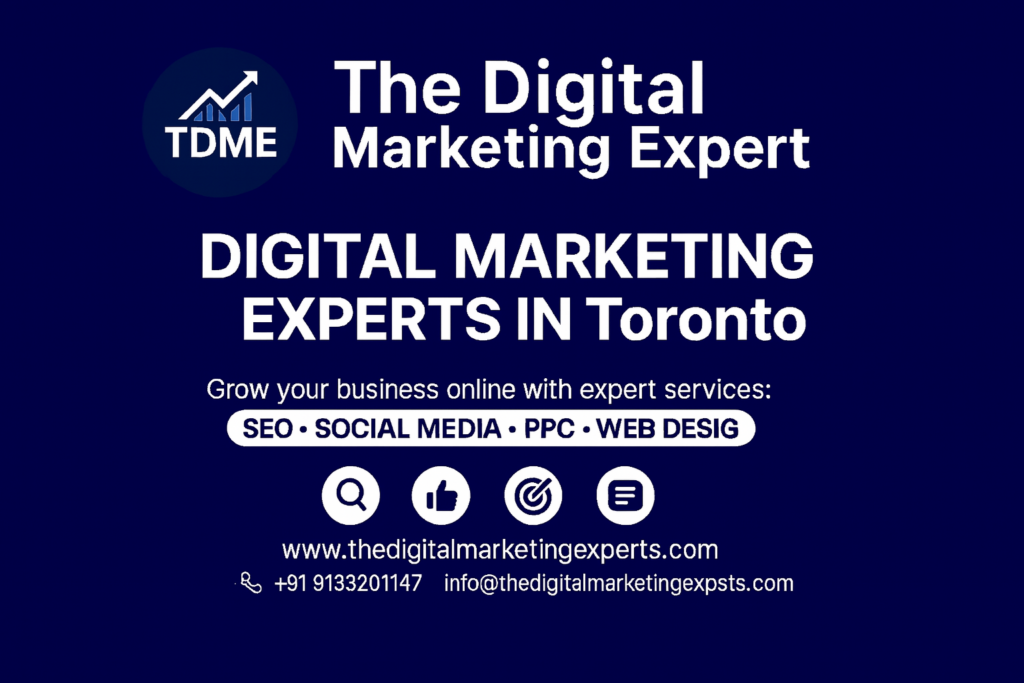 Digital Marketing Experts in Toronto